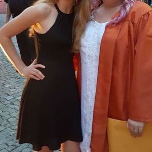 Black Express Graduation Dress